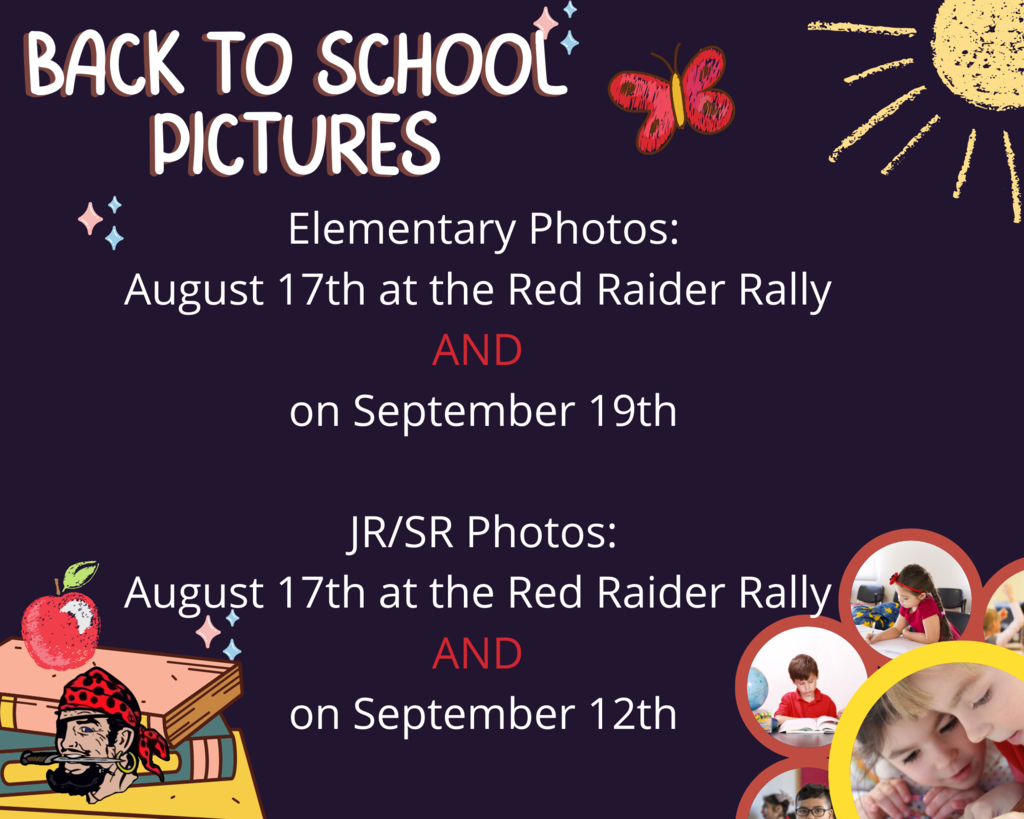 Dates for back to school photos