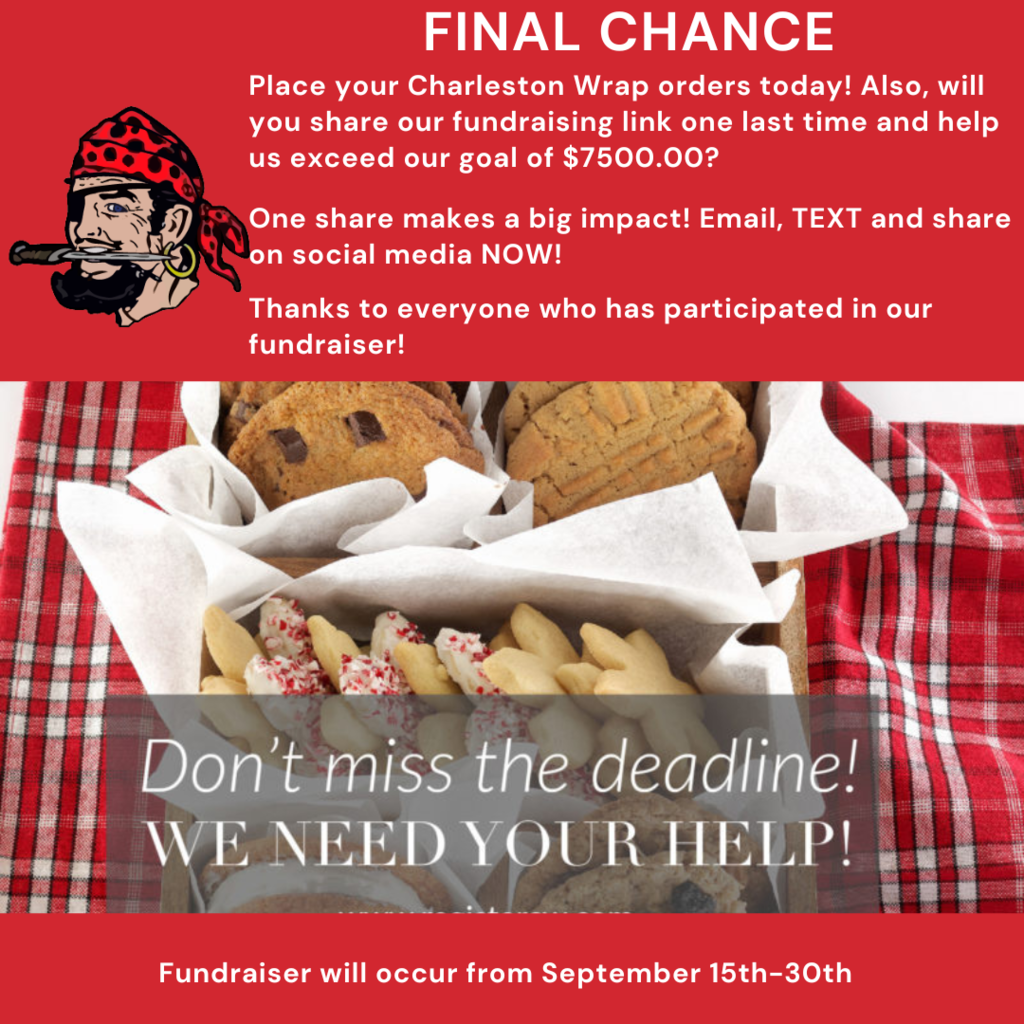 Final Chance to get your fundraiser